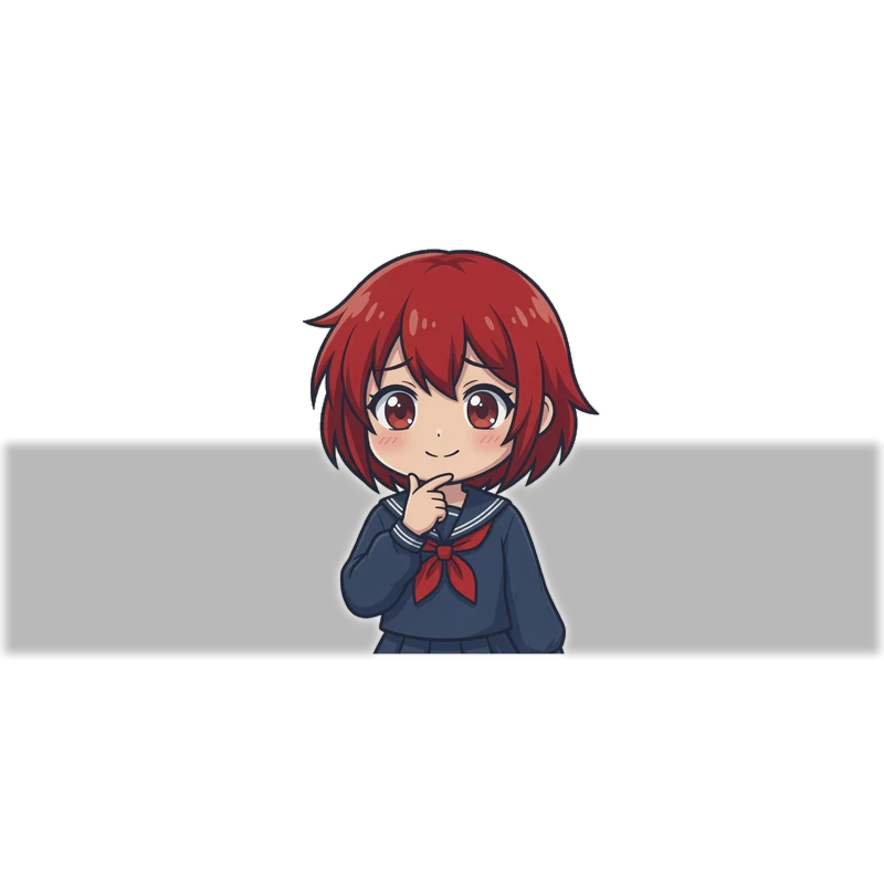 Yuno-chan, la mascota de Jepang.org, confusa ante una búsqueda vacía